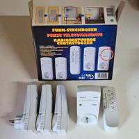 kit 4 prese radiocomandate 16A