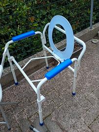 Sedia comoda per anziani-disabili