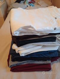 Lotto pantaloni donna misura S taglia 40: 9 pezzi
