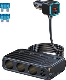Sdoppiatore Accendisigari 171W LED Schermo 70CM