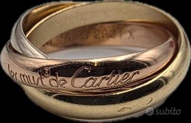 ANELLO CARTIER TRINITY LE MUST DE ORO