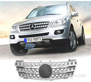 GRIGLIA MERCEDES ML W164 05-08 ARGENTO CROMATO