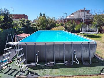 Piscina fuori terra Intex 10x5 perfetta 