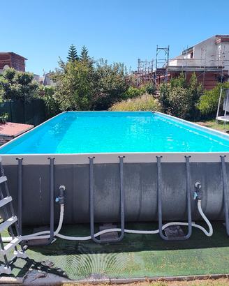 Piscina fuori terra Intex 10x5 perfetta 