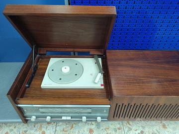 Radio Giradischi Vintage Siera Tivoli Mobile Legno