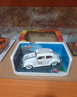 Mitica  Herbie Disney  Bburago scala 1/18