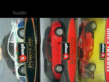 Bburago scala 1 24 e 1 43, rally e formula 1