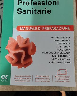 Libro Alpha Test  manuale di preparazione 