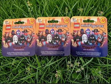 Lotto 3x LEGO Minifigures Spider-Man