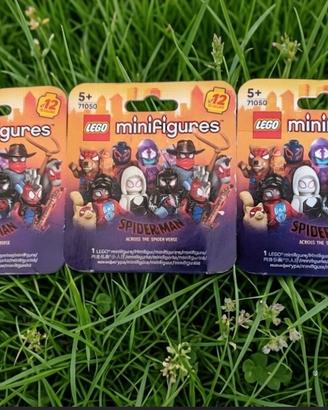 Lotto 3x LEGO Minifigures Spider-Man