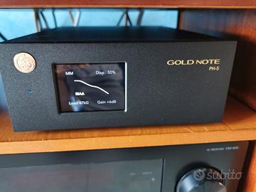 GOLD NOTE PH5 PRE PHONO - IMBALLO E ACCESSORI.-