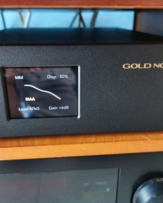GOLD NOTE PH5 PRE PHONO - IMBALLO E ACCESSORI.-