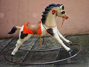 Cavallo a dondolo Canova anni '40-'50