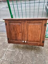 Mobile Scolapiatti in Castagno