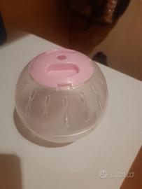 Pallina 10 cm criceto topo gerbillo
