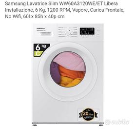 Lavatrice slim Samsung