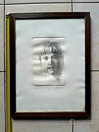 Stampa viso di donna