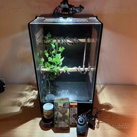 Terrario/teca Pvc 40x40x65
