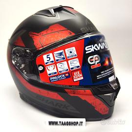 CASCO INTEGRALE SHARK SKWAL i3 RHAD MAT KUR  TG XS