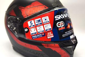 CASCO INTEGRALE SHARK SKWAL i3 RHAD MAT KUR  TG XS