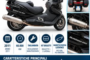 Suzuki Burgman 650 anno 2011