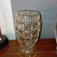 Raro vaso in vetro art Decò Libochovice No 790139