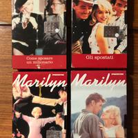 Lotto 4 film VHS Marilyn Monroe (DeAgostini 2000)