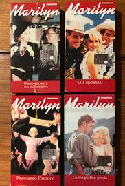 Lotto 4 film VHS Marilyn Monroe (DeAgostini 2000)