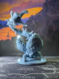 Miniatura in resina – Mostro pianta tentacolato