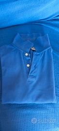 Polo  tg 3XL tenuta bene color blu chiaro come da 