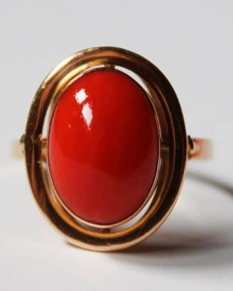 Anello corallo oro 750. 2 collane 1 orologio Ambra