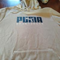 Felpa Puma beige uomo XL originale