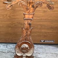 Candelabri torciere portacandele in legno