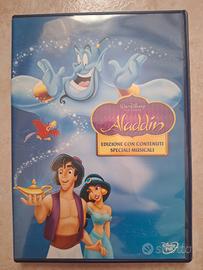 DVD Film Animazione Disney Aladdin 