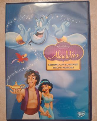 DVD Film Animazione Disney Aladdin 