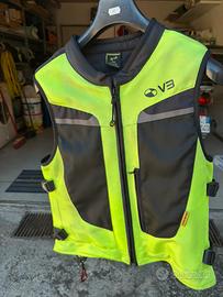 Motoairbag V3 taglia S/M giallo fast lock