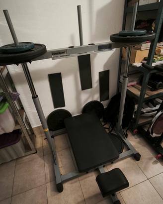 Vertical leg press Powerline by BodySolid