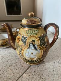 Servizio da tè giapponese vintage Satsuma