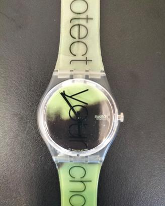 Swatch gent 1996 Protect Your choises GK226.