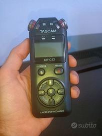 TASCAM + Setup per registrazioni binaurali 3D