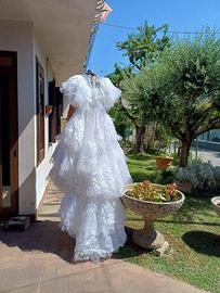Splendido vestito da sposa anni 80