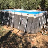 Piscina Bestway 412x201x122 completa di pompa