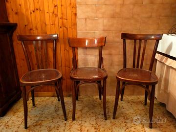 Gruppo 3 sedie