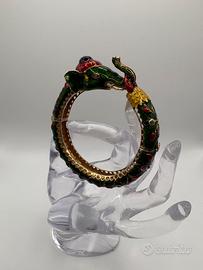 Bracciale rigido elefante argento 925