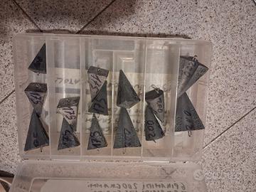 piombi piramide 200gr/175gr con scatola