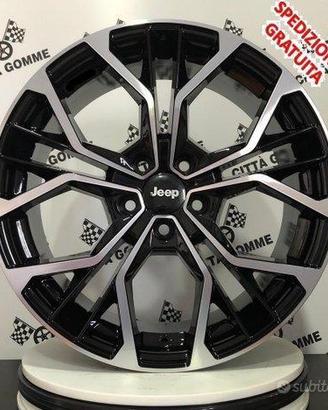 4 Cerchi in lega Jeep Renegade Compass Chreokee 17