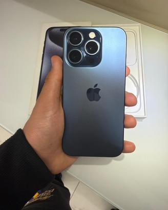Iphone 15pro blu 128gb
