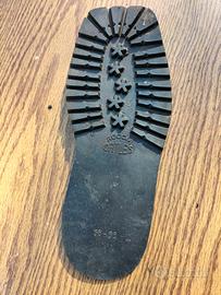 suole da scarpe anni Sessanta.