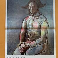 Poster di PABLO PICASSO: "Arlecchino" del 1923