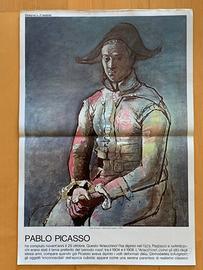 Poster di PABLO PICASSO: "Arlecchino" del 1923